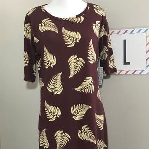 LuLaRoe Julia Dress - NWT - L